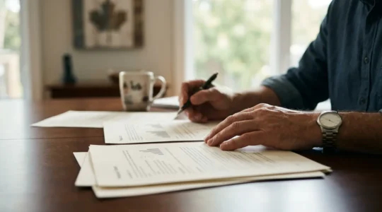 Concept de rachat partiel d'assurance vie avec une stratégie financière au Québec